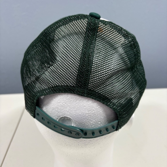 OAKLAND A's Stitched Youth Trucker Style Glitter Logo Baseball Hat Cap MLB - Picture 4 of 12